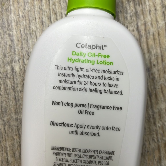 Cetaphil Oil-Free Hydrating Face Lotion with Hyaluronic Acid - 3 fl oz - Picture 5 of 5